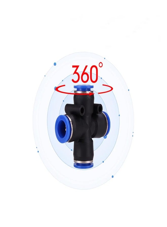 CentIoT - Pneumatic connector Push In Fittings For Air Hose and Tube Connector 6mm (PZA) - Image 2